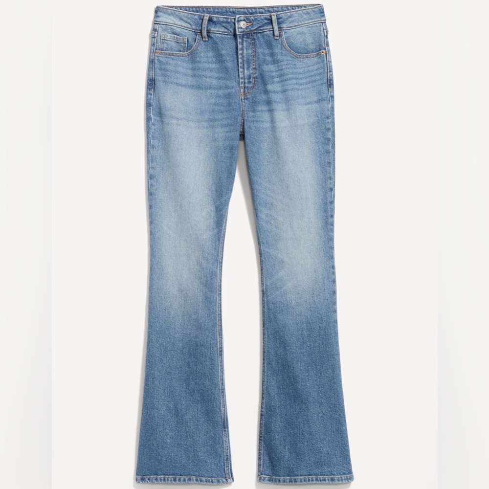 Old Navy Light Blue Flare Jeans